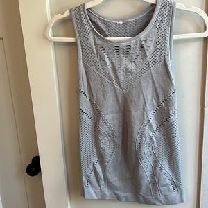 Alo Grey Tank Top Size 4